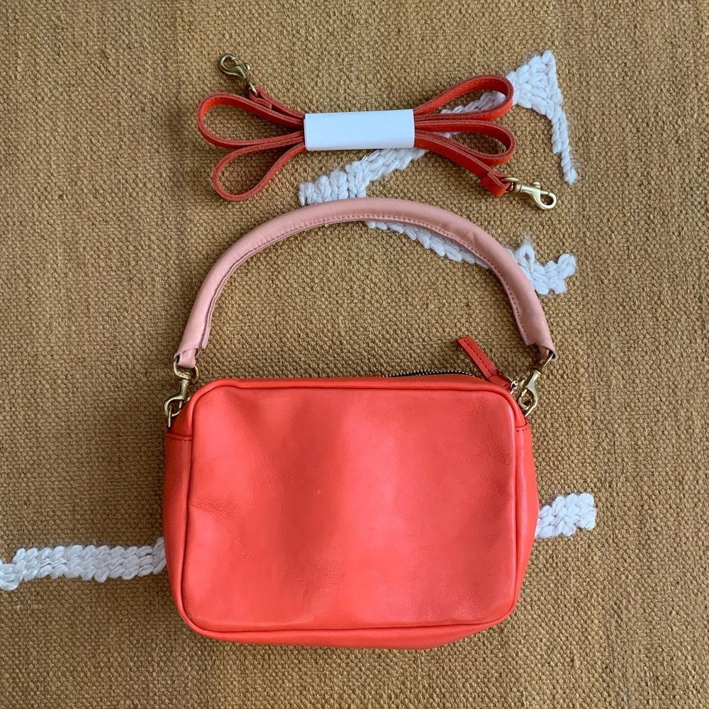 Clare V. Midi Sac Crossbody Bag - pink! new!